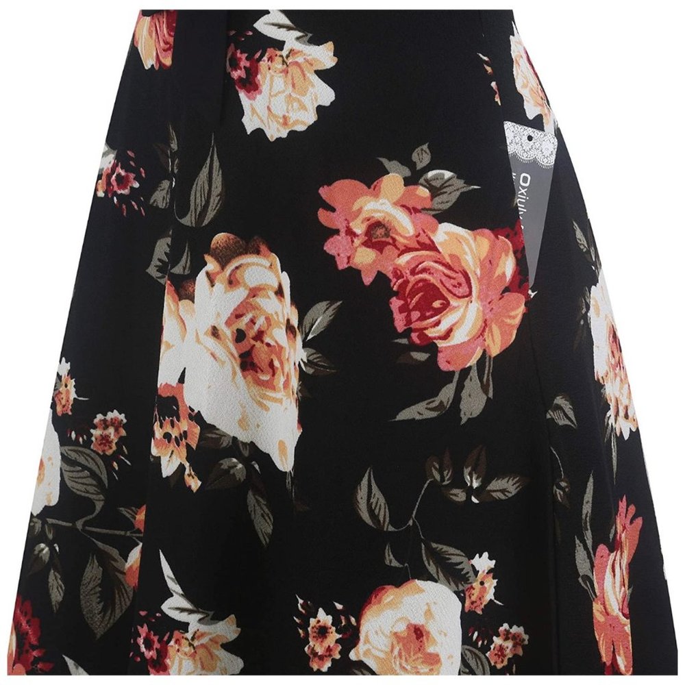 Oxiuli Fashion Vintage A-Line Party Dress L - Picture 5 of 5